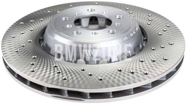 Přední pravý brzdový kotouč (380x30mm) M děrovaný (OEM)