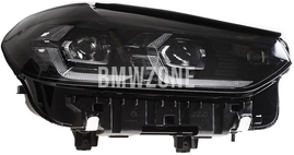 Světlomet LED pravý G01 LCI/F97 X3 M LCI, G02 LCI/F98 X4 M LCI adaptivní (M SHADOW LINE) (OEM)