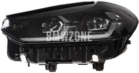 Světlomet LED levý G01 LCI/F97 X3 M LCI, G02 LCI/F98 X4 M LCI adaptivní (M SHADOW LINE)