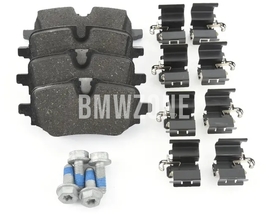 Zadní brzdové destičky (280x10mm / 300x20mm kotouč) (OEM)