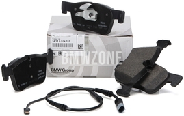 Přední brzdové destičky (300x22mm kotouč) (OEM)