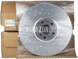Přední levý brzdový kotouč (374x36mm) M-Performance děrovaný (OEM)