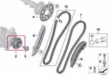 Ozubené kolo vstřikovacího čerpadla BMW 13528594528