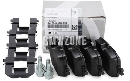 Zadní brzdové destičky (330x20mm kotouč) (OEM)