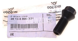 Šroub kola černá (M14x1,25) (OEM)