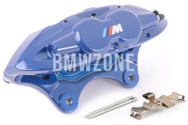 Přední modrý brzdový třmen pravý M-Performance (370x30mm kotouč) (OEM)