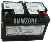 Original BMW AGM-Batterie BMW 61216805461 // AGM (70 AH)