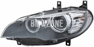 Světlomet bi-xenon levý X5 M E70/X5 M E70 LCI, X6 E71/X6 M E71/X6 E71 LCI/X6 M E71 LCI D1S+H8 natáčecí