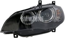 Světlomet bi-xenon levý X5 M E70/X5 M E70 LCI, X6 E71/X6 M E71/X6 E71 LCI/X6 M E71 LCI D1S+H8 bez natáčení (OEM)