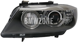 Světlomet bi-xenon levý E90 LCI/E91 LCI D1S+H3+H8 natáčecí (OEM)