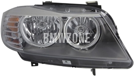 Světlomet halogen pravý E90 LCI/E91 LCI H7+H7 (ZKW) (OEM)