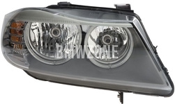 Světlomet halogen pravý E90 LCI/E91 LCI H7+H7 (Valeo)