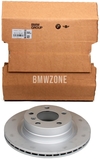 Zadní brzdový kotouč (300x20mm) / 161mm brzdový buben (3' E9x 01.02.2011-30.04.2011) (OEM)