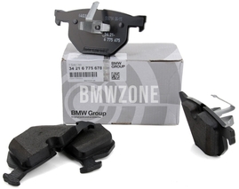 Zadní brzdové destičky (336x22mm kotouč) (OEM)