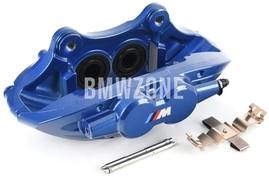 Přední brzdový třmen levý (340x30mm kotouč) M-Sport modrý (OEM)