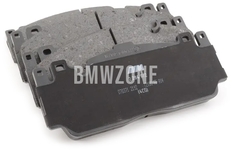 Přední brzdové destičky (400x38mm M Carbon Ceramic brzdy)