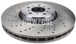Přední levý brzdový kotouč (395x36mm) M děrovaný