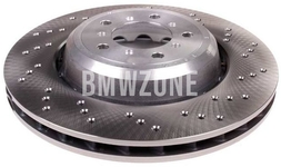 Přední pravý brzdový kotouč (360x30mm) M děrovaný