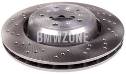Přední levý brzdový kotouč (360x30mm) M děrovaný