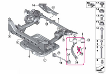 Rameno zavěšení kol xDrive pravé zadní Ex řada 3, X1 E84