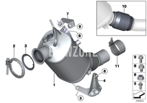 DPF filtr Fx 18d, 20d, 25d N47N  N47S1 // EU6 EURO6