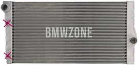 Chladič motoru (vody / manuál) 5' F1x 20d/20d ed, 25d, 30d N47N N47S1 N57 N57N (OEM)