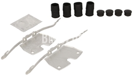 Příslušenství předních brzdových destiček (348x36mm kotouč / 154mm vnitřní průměr, 374x36mm kotouč / 187mm vnitřní průměr)