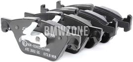 Přední brzdové destičky (330x24mm kotouč)