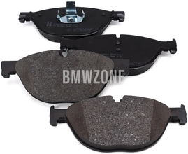 Přední brzdové destičky (348x36mm kotouč / 154mm vnitřní průměr, 374x36mm kotouč / 187mm vnitřní průměr)
