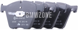 Přední brzdové destičky (374x36mm kotouč / 154mm vnitřní průměr)