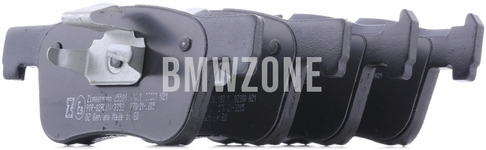 Přední brzdové destičky (300x22mm kotouč)