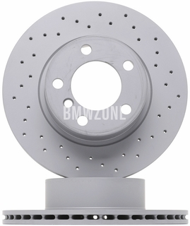 Přední brzdový kotouč (300x22mm) děrovaný