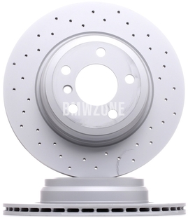 Zadní brzdový kotouč (330x20mm) / 185mm brzdový buben děrovaný