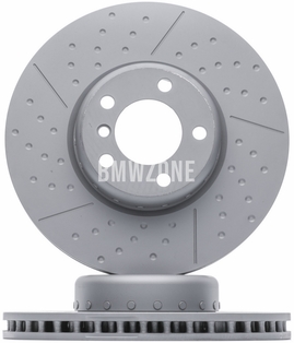 Přední brzdový kotouč (340x30mm) M-Sport děrovaný