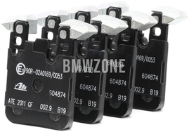 Zadní brzdové destičky (370x24mm M brzdy)