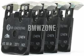Zadní brzdové destičky (370x24mm M brzdy)