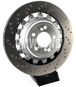 Zadní levý brzdový kotouč (380x28mm) M děrovaný