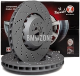 Přední pravý brzdový kotouč (400x36mm) M děrovaný