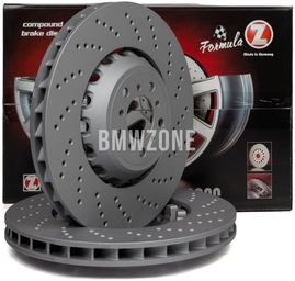 Přední pravý brzdový kotouč (400x36mm) M děrovaný