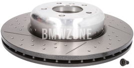 Přední brzdový kotouč (338x26mm) M-Performance děrovaný