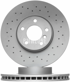 Přední brzdový kotouč (332x30mm) děrovaný