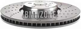 Přední pravý brzdový kotouč (395x36mm) M-Performance děrovaný
