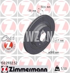 Zadní brzdový kotouč (300x20mm) děrovaný