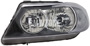 Světlomet halogen levý E90/E91 H7+H7 s motorkem