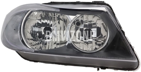 Světlomet halogen pravý E90/E91 H7+H7 s motorkem