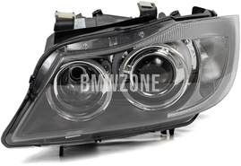 Světlomet bi-xenon levý E90/E91 D1S+H7 natáčecí