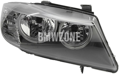 Světlomet halogen pravý E90 LCI/E91 LCI H7+H7 s motorkem
