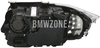 Světlomet bi-xenon pravý E90 LCI/E91 LCI D1S+H8 bez natáčení