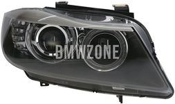 Světlomet bi-xenon pravý E90 LCI/E91 LCI D1S+H8 bez natáčení