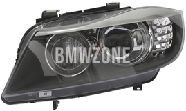 Světlomet bi-xenon levý E90 LCI/E91 LCI D1S+H3+H8 natáčecí